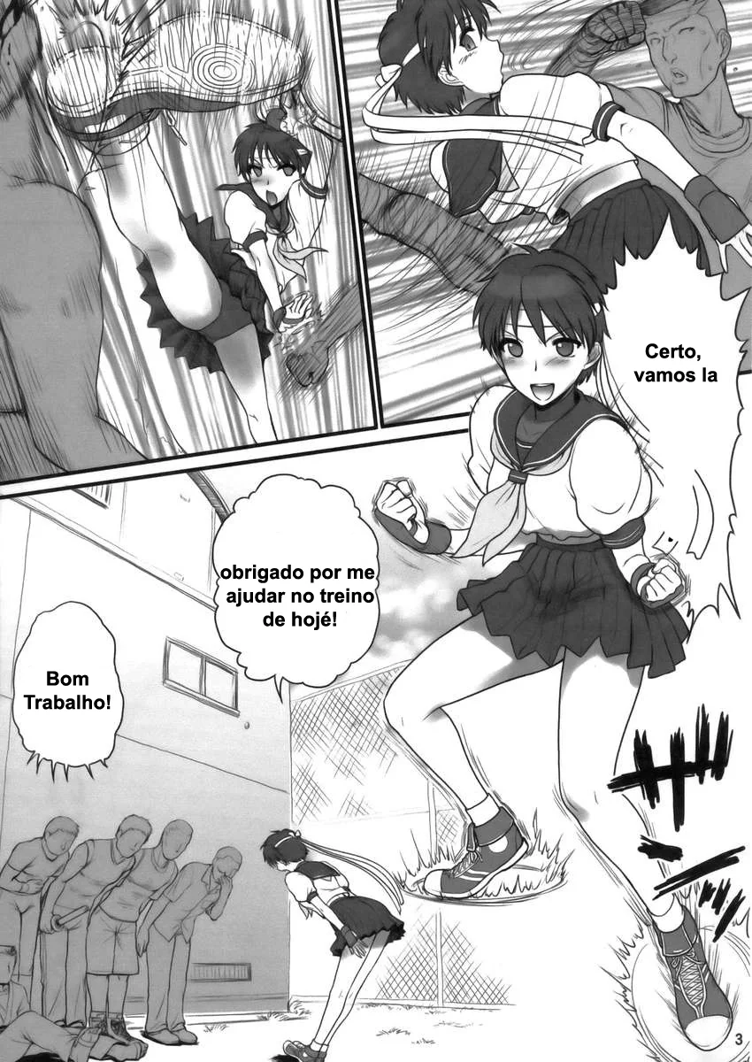 Colegial Piranha Dando Cu e Buceta para Professores em Hentai HQ Brasileiro