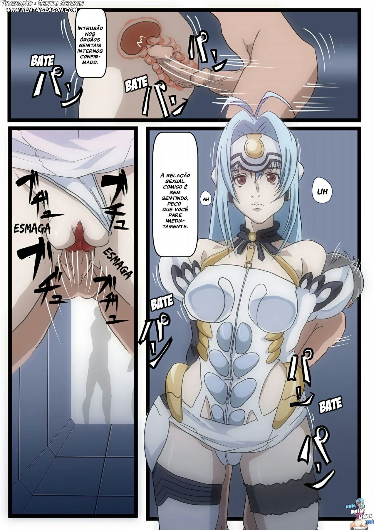 Kos-mos: A Piranha do Espaço em Hentai HQ Brasileiro