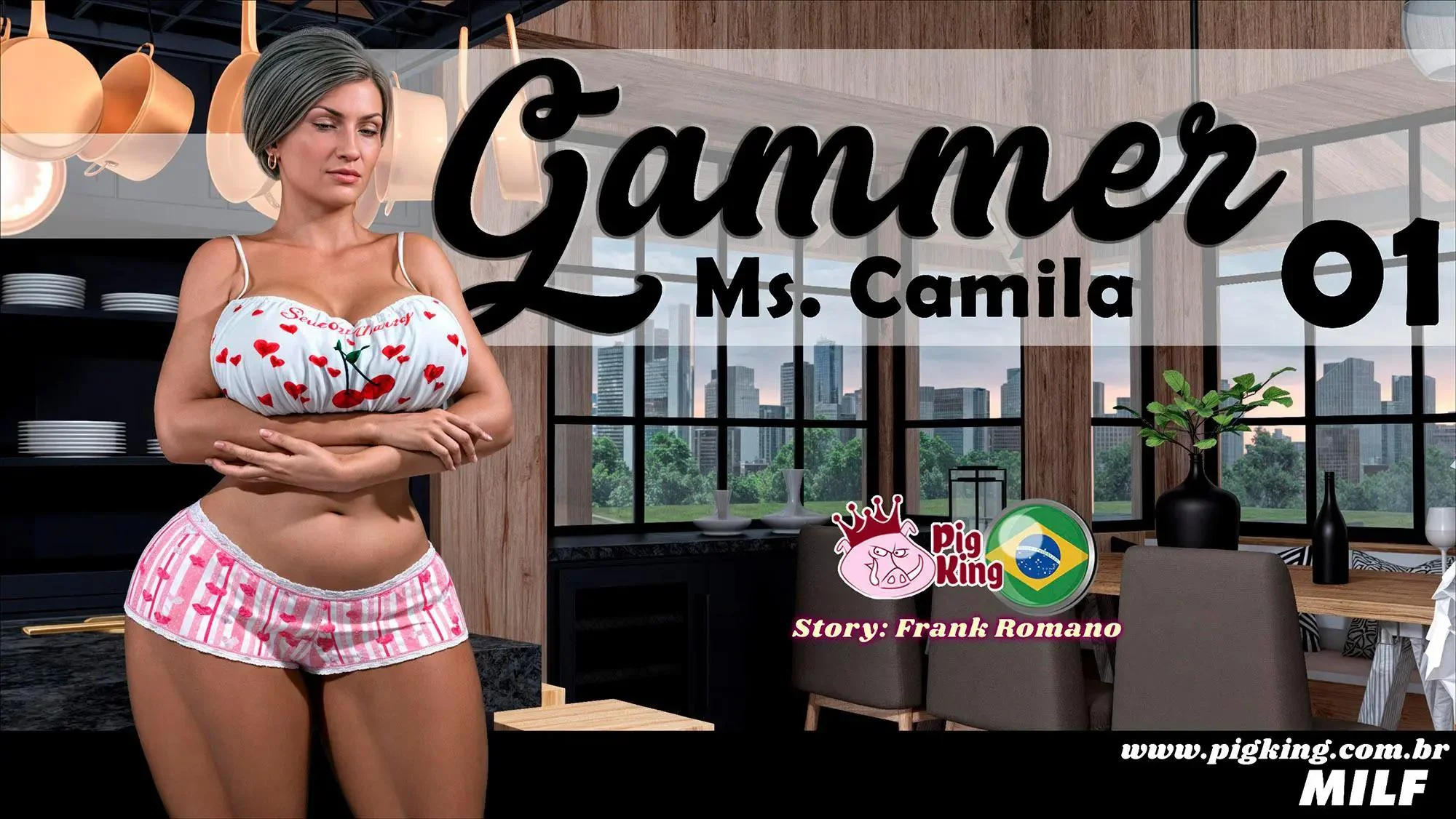Piranha Quarentona Seduzindo o Filho em Casa – PigKing em Hentai HQ Brasileiro