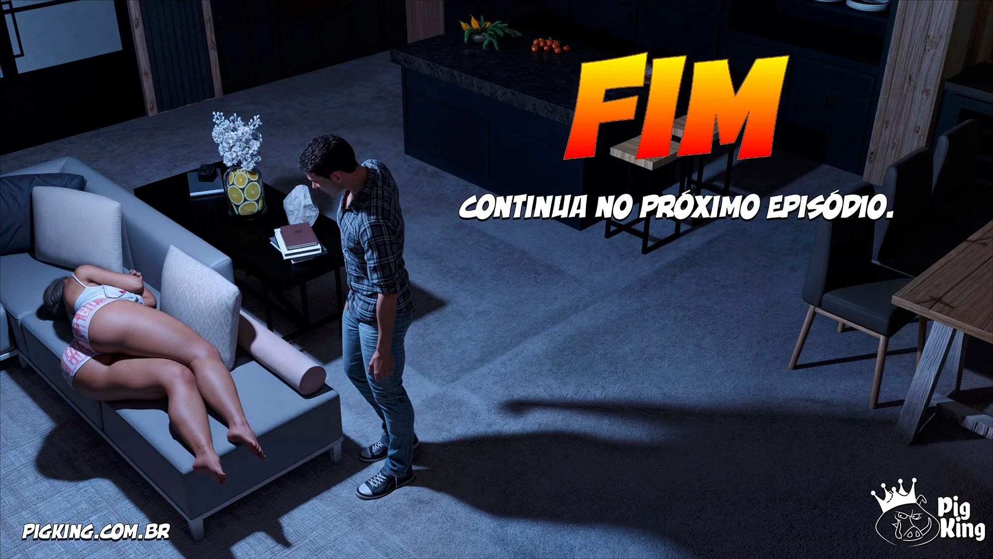 Ms. Camila: Mamãe Piranha Cavalgando na Pica do Filhão em Hentai Br