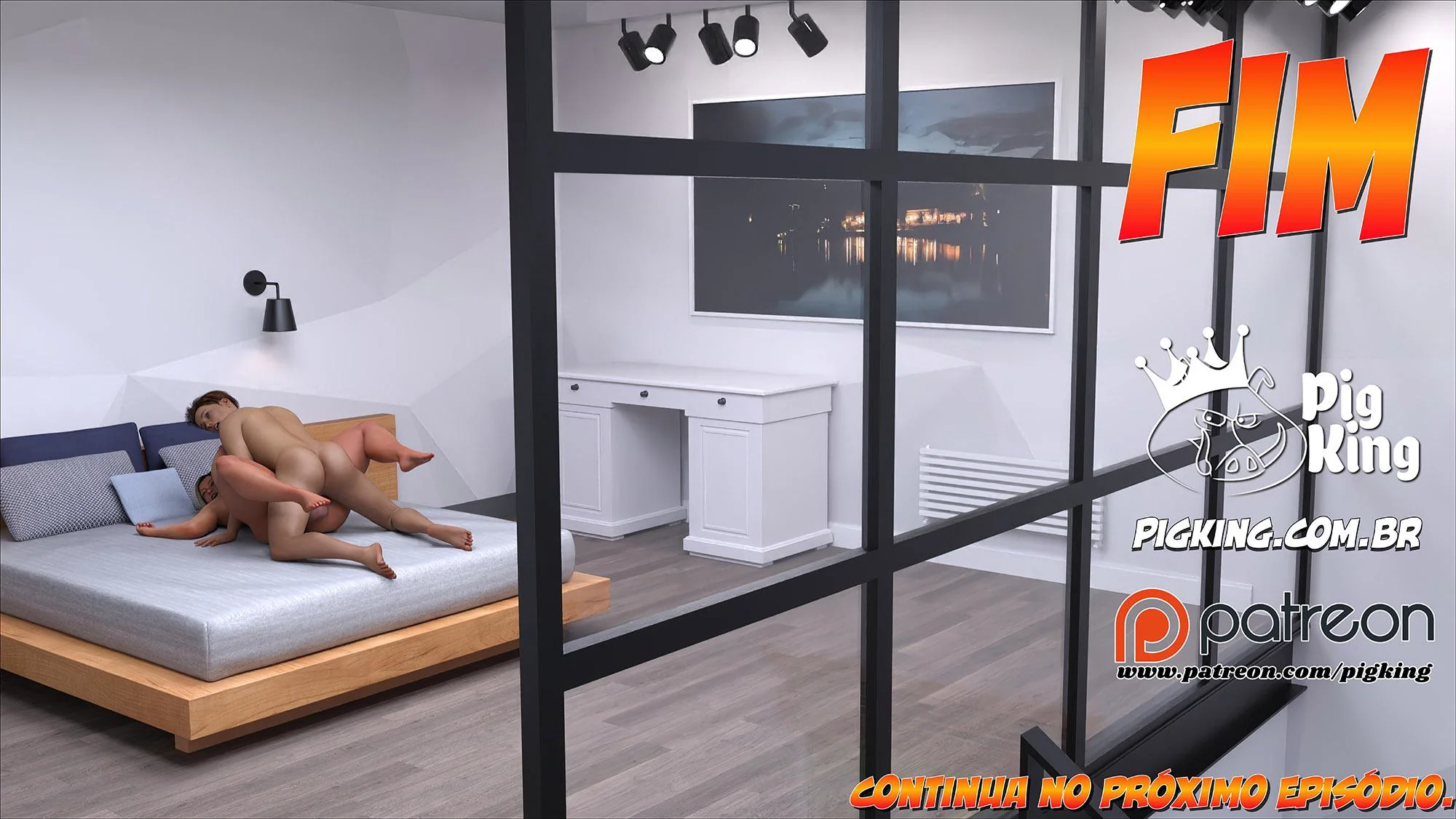 Caroline Piranha Seduzindo o Filho com seu Bucetão – Hentai Incesto em HQ Brasileiro