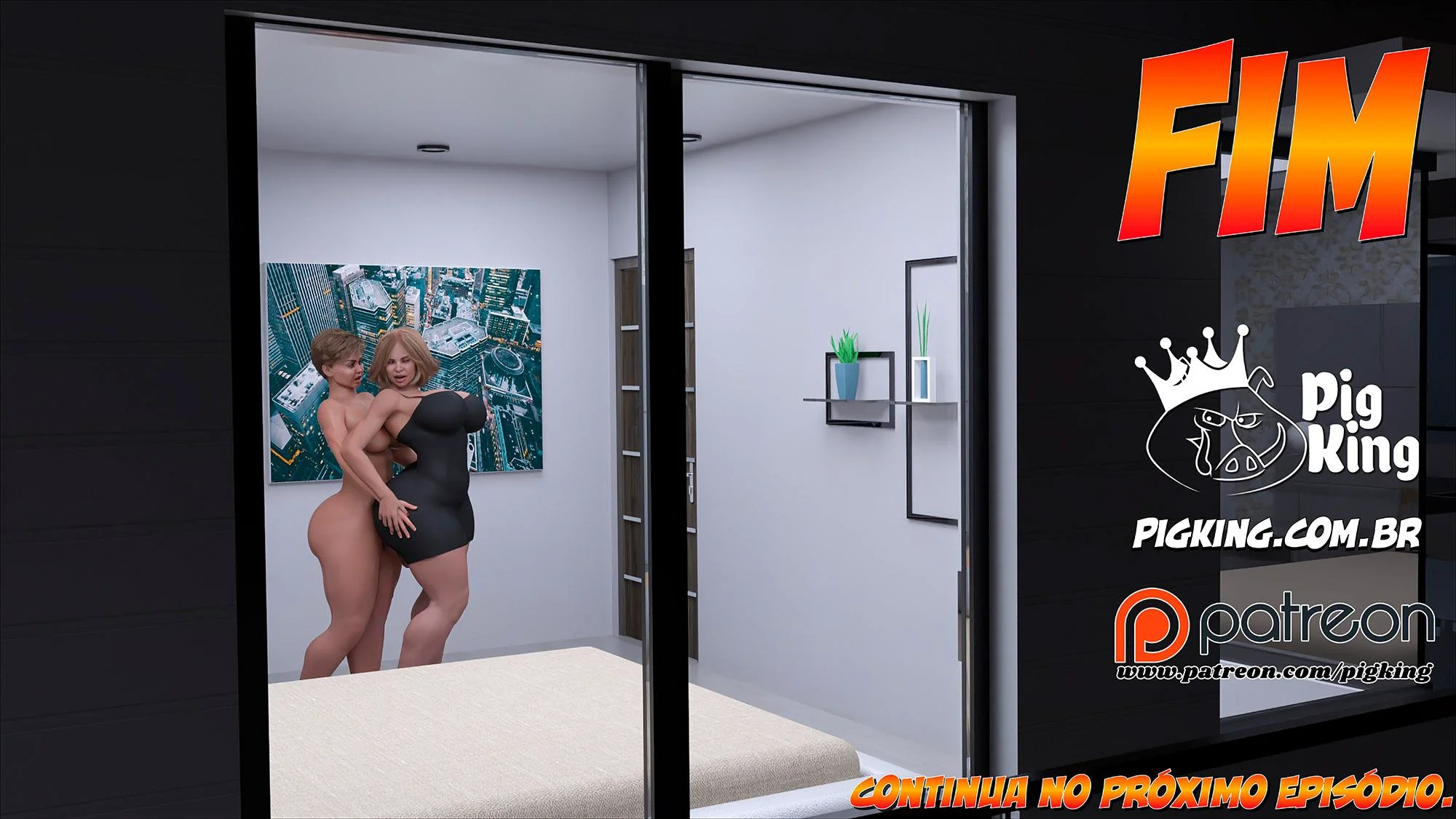 Louise Piranha Levando Pica do Velhote Safado – Hentai 3D em HQ Brasileiro